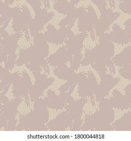 Brown Brush Stroke Camouflage abstract seamless pattern background suitable for fashion textiles, graphics