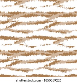 Brown Brush stroke fur pattern design for fashion prints, homeware, graphics, backgrounds