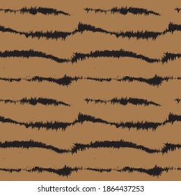 Brown Brush stroke fur pattern design for fashion prints, homeware, graphics, backgrounds