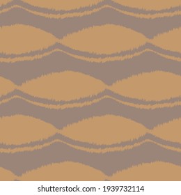 Brown Brush stroke fur pattern design for fashion prints, homeware, graphics, backgrounds