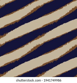 Brown Brush stroke fur pattern design for fashion prints, homeware, graphics, backgrounds