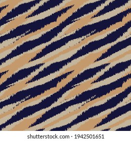 Brown Brush stroke fur pattern design for fashion prints, homeware, graphics, backgrounds