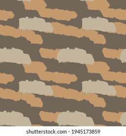 Brown Brush stroke fur pattern design for fashion prints, homeware, graphics, backgrounds