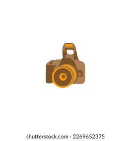 A brown camera with a strap that says'digital'on it