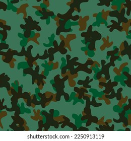 Brown Camo Paint. Vector Abstract Camouflage. Woodland Tree Print. Grey Hunter Pattern. Digital Beige Camouflage. Military Vector Camoflage. Repeat Beige Texture. Seamless Paint. Army Green Canvas.