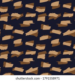 Brown Camouflage abstract seamless pattern background suitable for fashion textiles, graphics