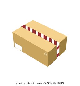 brown cardboard packagin. cardboard box, 