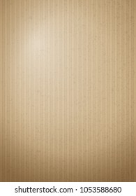 Brown cardboard paper texture for background. Vector illustration.