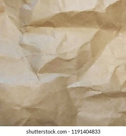 Brown Cardboard Texture , Vector Illustration
