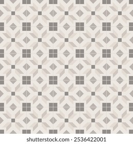 brown cement tiles, cute pattern, decorative seamless background