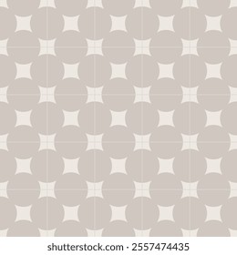 brown cement tiles, cute pattern, decorative seamless background