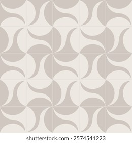 brown cement tiles, cute pattern, decorative seamless background