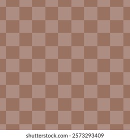 Brown Checkered Background. Geometric Backgrounds in Mocha Mousse Tones.