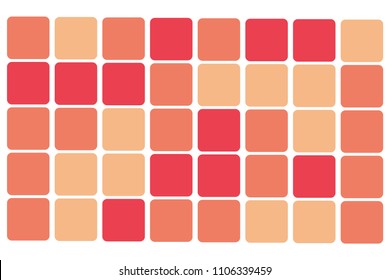 brown checkered pattern. colored squares pattern. Pattern of multi-colored vector illustration.