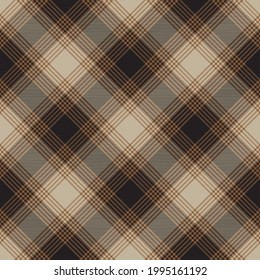 Brown Chevron Plaid Tartan textured pattern design suitable for fashion textiles and graphics