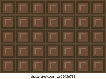 Fundo de barra de chocolate marrom marrom