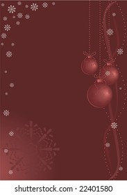 Brown Christmas background