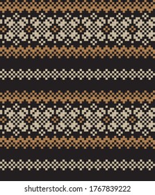 Marrón de fondo de la isla de la feria navideña para textiles de moda, prendas de vestir y gráficos