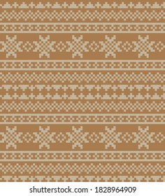 Marrón de fondo de la isla de la feria navideña para textiles de moda, prendas de vestir y gráficos