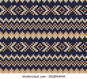 Marrón de fondo de la isla de la feria navideña para textiles de moda, prendas de vestir y gráficos