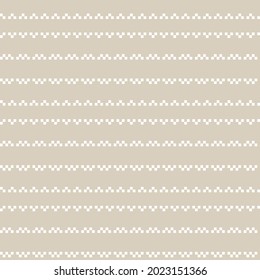 Brown Christmas fair isle pattern background for fashion textiles, knitwear and graphics