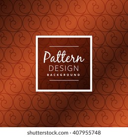 brown circle pattern design