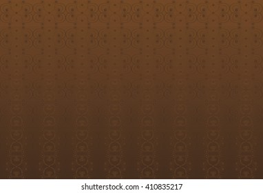 Brown classic background with swirls.