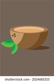 Cocos marrones para ilustraciones de libros infantiles