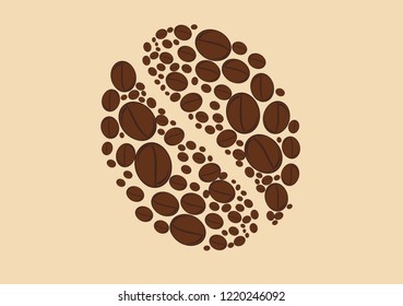 Brown Coffee  vector