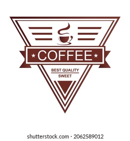 brown coffee vector
simple and elegant design