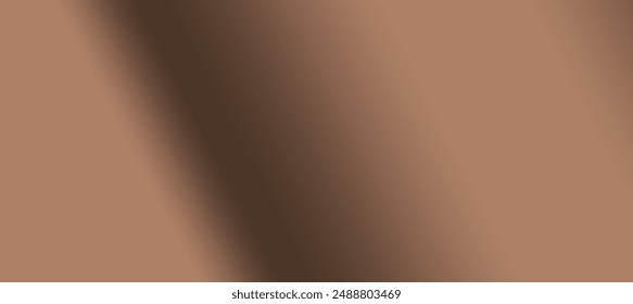 Brown color abstract smart blur gradient vector. wallpaper background For Web and Mobile Applications, business infographic and social media, modern decoration, art illustration template design. 