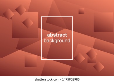 Brown color background abstract art vector.