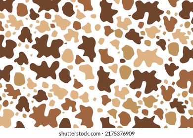 brown color cowhide frame pattern