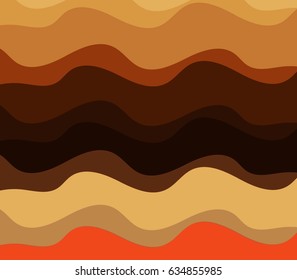 Brown color curve  line wallpaper
