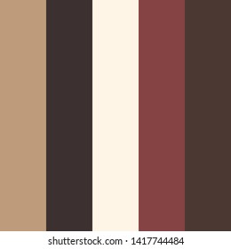 Brown color palette vector illustration