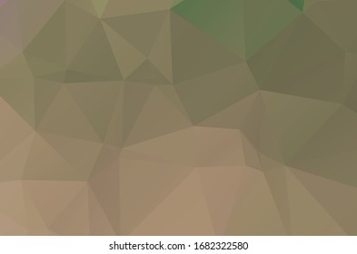 Brown color vector abstract geometric mosaic background wallpaper
