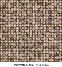 Brown colorful square mosaic vector background design