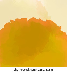 brown colors stain in water color style on soft brown background, watercolor brown texture for background card or banner advertising, water color brown for copy space