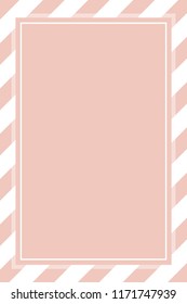 brown cream pastel color template banner frame square for cosmetics background, graphic frame brown pastel for advertising promotion special sale discount on media social online products (vector)