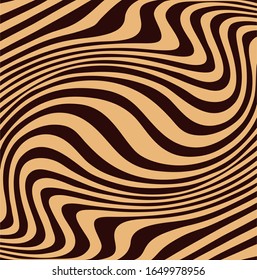 textura de cebra marrón y crema