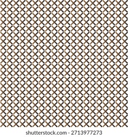 Fundo de padrão de ponto de cruz marrom para tecido minimalista, decoração rústica e efeito de textura tecida