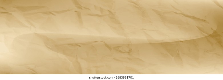Fondo de textura de papel arrugado marrón