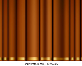 Brown Curtain, vector