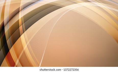 Brown Curved Background