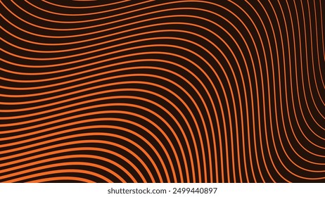 Brown curved lines abstract background for backdrop or presentation