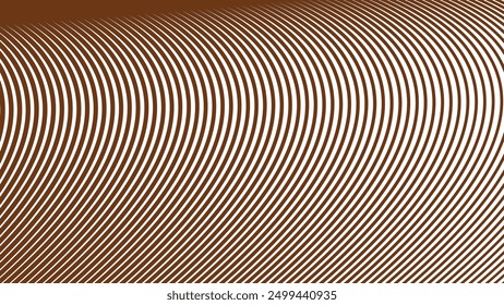 Brown curved lines abstract background for backdrop or presentation