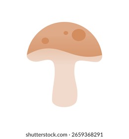 Diseño lindo del Vector del icono de la seta de Brown