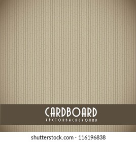 brown dark cardboard texture background. vector illustration