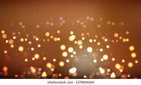 Brown Defocused Background Illustration