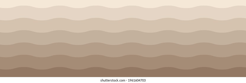 Diseño marrón Fondo del cartel. Banners de diseño de fondo moderno, fondo geométrico. Plantilla de banner de diseño moderno con fondo de patrón de onda abstracto.